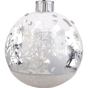 Lite-Up Operated Lit Forest Scene Ornament NEW